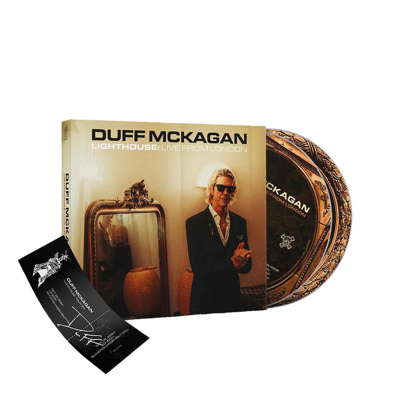 LIGHTHOUSE: LIVE FROM LONDON | CD & Blu-ray & SIGNED CONCERT TICKET