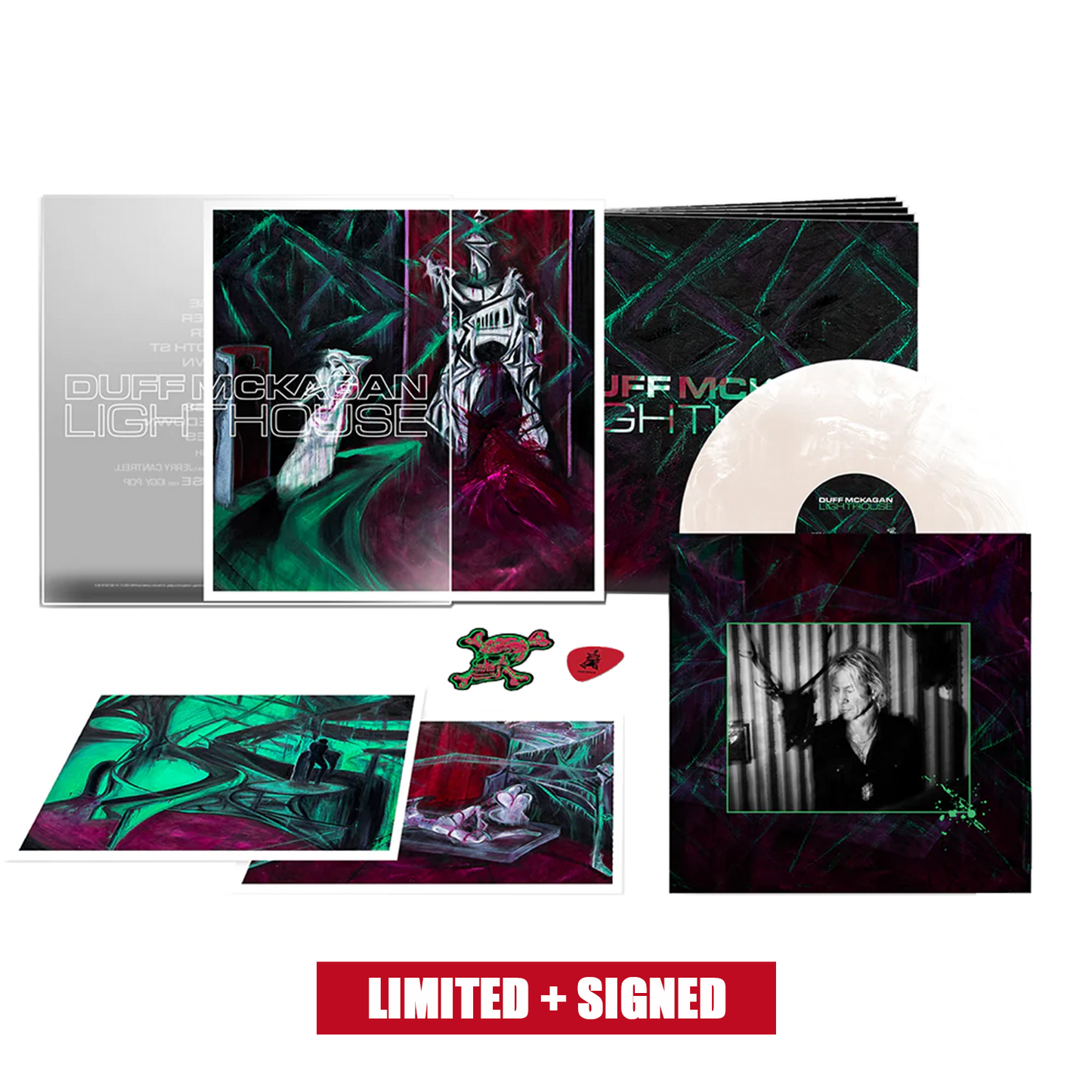 LIGHTHOUSE (DELUXE MILKY WHITE VINYL LP) SIGNED STORE EXCLUSIVE