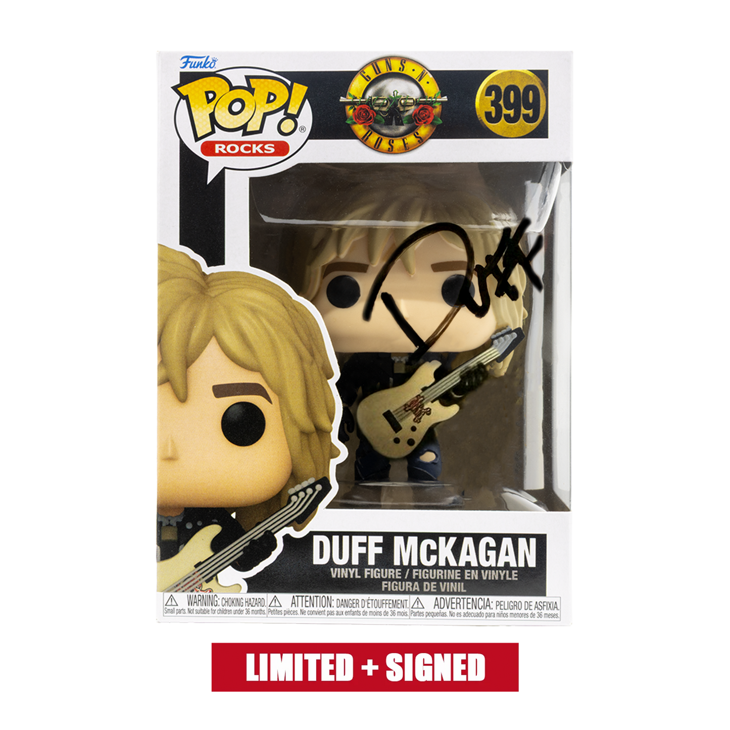 Duff McKagan POP! Funko® #399 | SIGNED