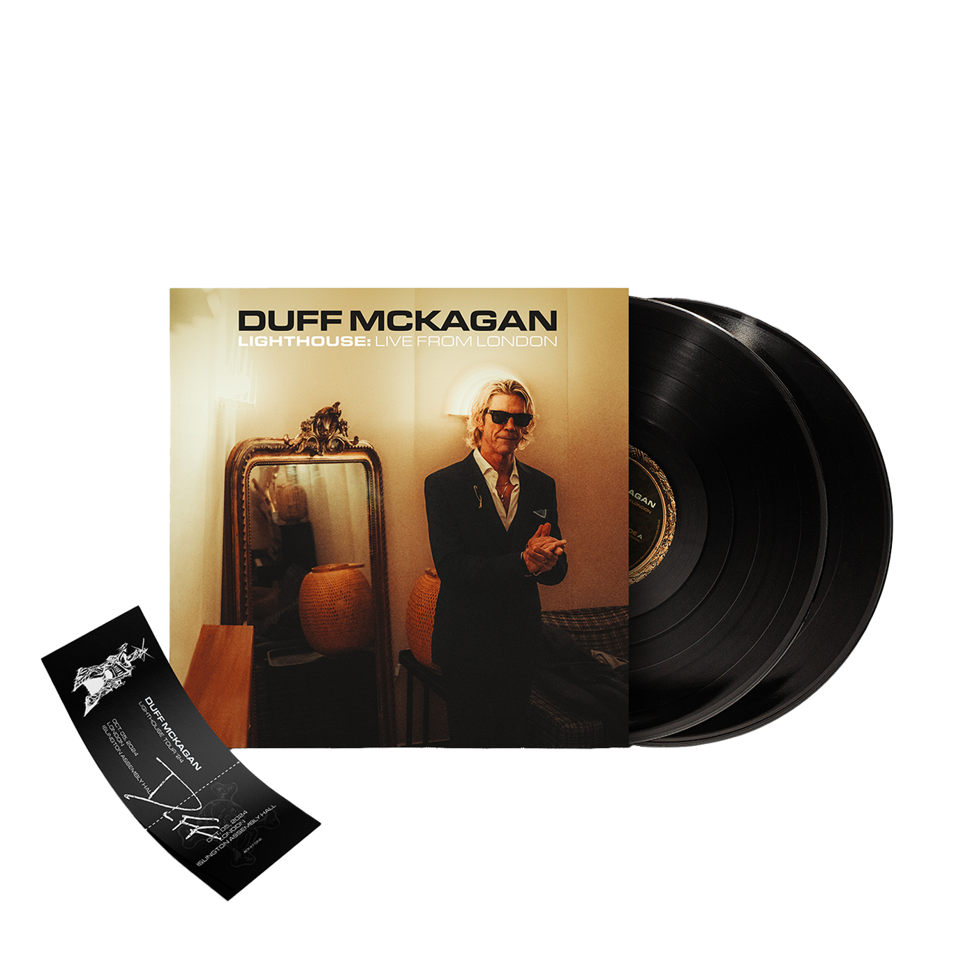 LIGHTHOUSE: LIVE FROM LONDON | 2LP & SIGNED CONCERT TICKET