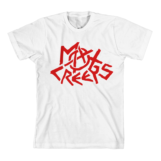 Max Creeps Logo Tee | White